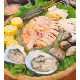 【仅限堂食】海鲜鸡煲火锅